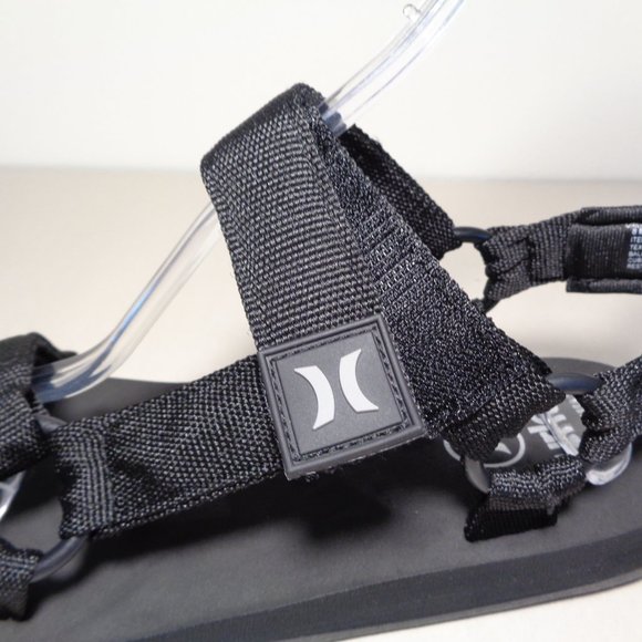 Hurley Size 12 M RIVER Black Sport Sandals New Men\'s Shoes main image 14